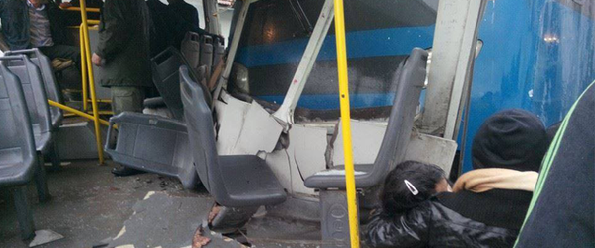 المنستير: اصطدام قطار نقل بضائع بحافلة مدرسية