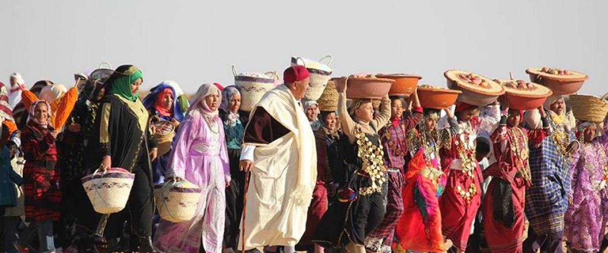 أجواء احتفالية في انطلاق الدورة 51 لمهرجان الصحراء الدولي بدوز