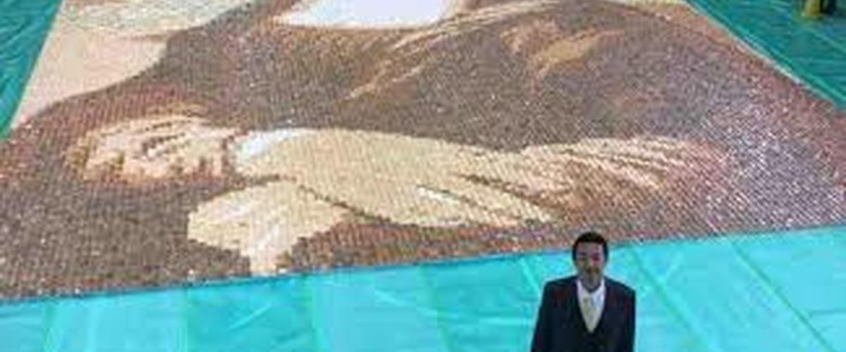 موناليزا من الحلوى تدخل موسوعة ''غينيس'' 