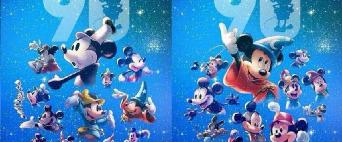 ميكي ماوس يطفئ شمعته التسعين