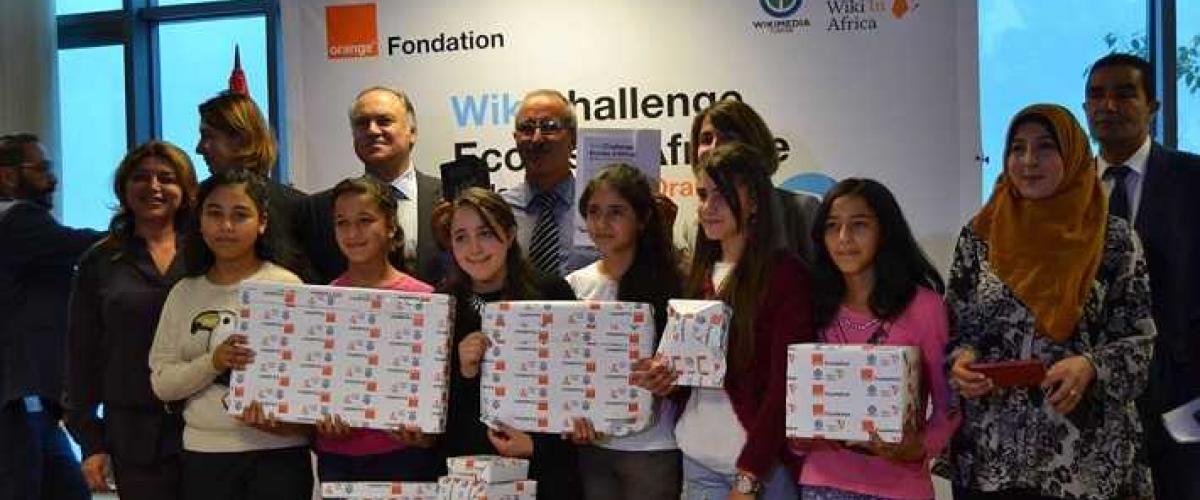 مدرستان تونسيتان تفوزان بجائزة الكتابة في ويكيبيديا ''ويكيتشالنج''