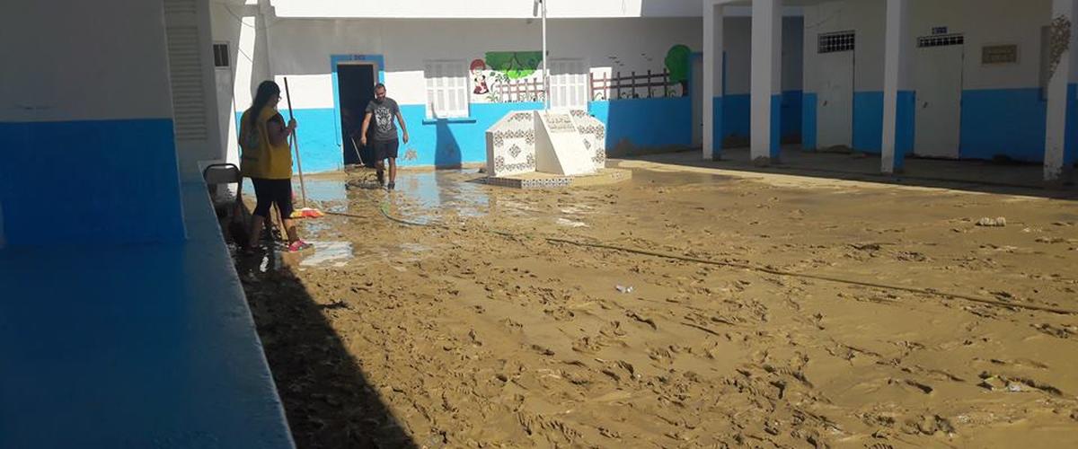 رجال أعمال تونسيين مقيمون بفرنسا يلتزمون بإعادة تهيئة المدارس المتضررة من فيضانات نابل 